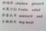 Dog Meat On The Menu (China)